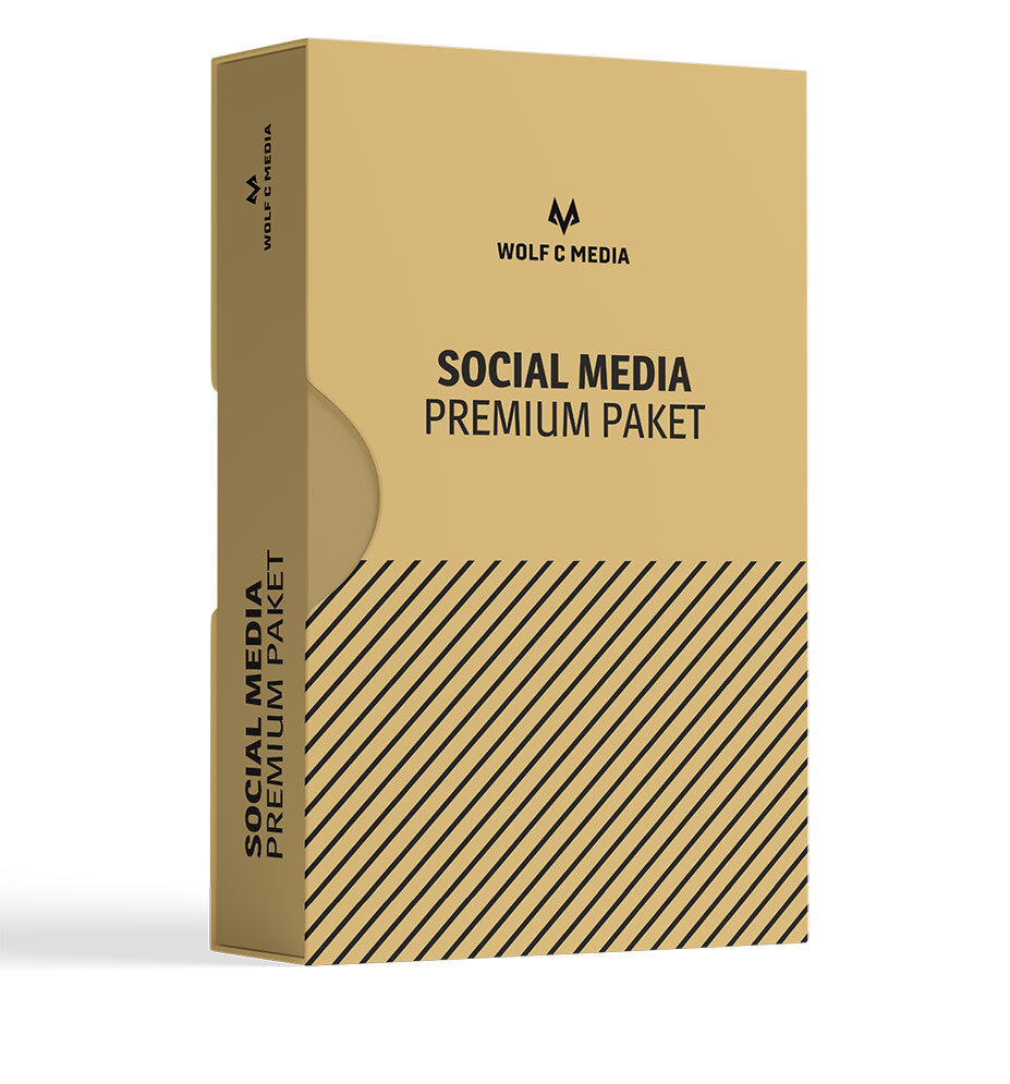 Premium Paket - Wolf C Media Social Media Agentur
